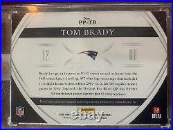 Tom Brady 2015 Panini Immaculate Collection Game Used Number Patch Auto True 1/1