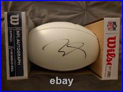 Tom Brady Patriots autographed Football FREE SHIPPING