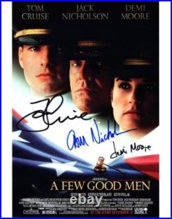 Tom Cruise Moore Nicholson autographed 11x14 Photo signed autograph Pic with COA