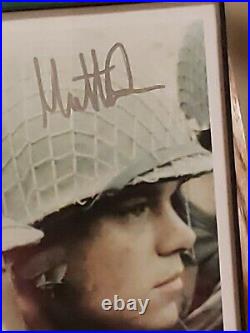 Tom Hanks Matt Damon Saving Private Ryan Autographed Signed Photo 8 x 10 COA