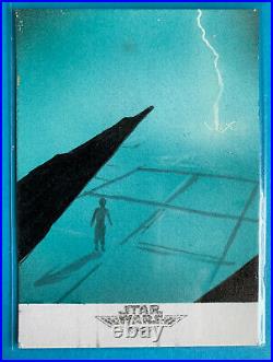 Topps Star Wars Battle Plans Sketch Card Auto Alex Mines? One of a kind? 1/1