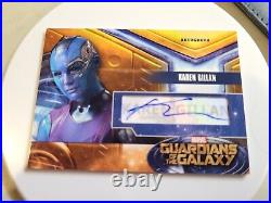 Trading Card=guardians Of The Galaxy Autograph Karen Gillan As Nedula
