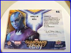 Trading Card=guardians Of The Galaxy Autograph Karen Gillan As Nedula