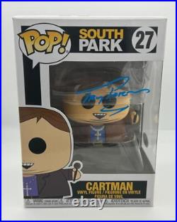Trey Parker South Park AUTOGRAPH Signed'Cartman' Faith 27 Funko Pop ACOA