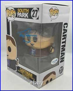 Trey Parker South Park AUTOGRAPH Signed'Cartman' Faith 27 Funko Pop ACOA