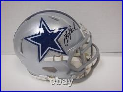 Troy Aikman Signed Autographed Dallas Cowboys Mini Helmet Fanatics COA