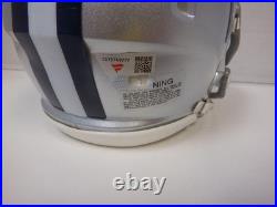 Troy Aikman Signed Autographed Dallas Cowboys Mini Helmet Fanatics COA