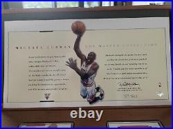 Upper Deck Master Collection Michael Jordan Set # 107/500 The Shot Autographed