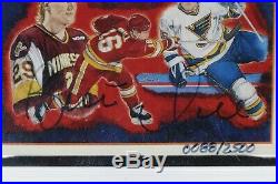 Upper Deck Signed 1991 Hockey Heroes Card 9 Brett Hull Autographed Certified #88