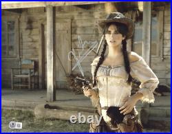 W@W Penelope Cruz Signed Autograph Sexy 11X14 PHOTO Beckett BAS