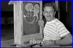 WALTER WALT DISNEY Autographed Signed Check Document Disneyland Studios