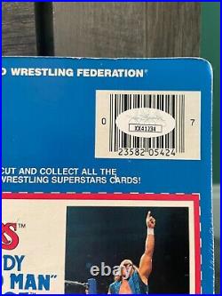 WWF LJN Macho Man Randy Savage SIGNED JSA COA Full Letter WWE toy 1985 psa bas