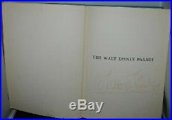 Walt Disney Personally Signed Autographed Book JSA PSA HUGE Sig Mickey Mouse