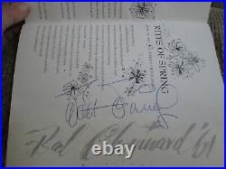 Walt Disney signed Chouinard 1961 not dedicated autograph Salvador Dali cover