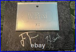 Wilfred Cast Signed Presskit Book Autograph Photo Elijah Wood Jason Gann Promo