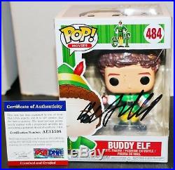 Will Ferrell Autographed Buddy Elf 484 Signed Funko Pop PSA JSA COA