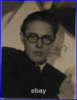 William Henry (d. 1982) Signed Autographed Vintage 7x9 Photo