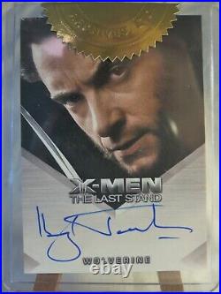 X3 X-Men III The Last Stand autograph card Hugh Jackman Wolverine