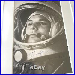 YURI GAGARIN ZARELLI LOA Autograph SPACE SUIT PORTRAIT Signed Photo Vostok