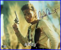 Young Guns Emilio Estevez Signed Autographed 11x14 Photo Beckett BAS